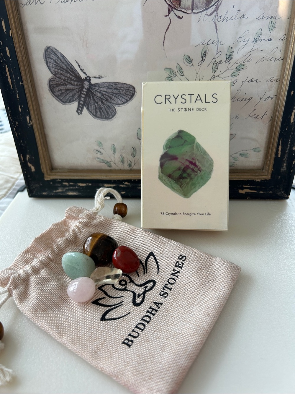 Buddha Stones & Crystals “The Stone Deck” 78 Crystal Description Cards NWT